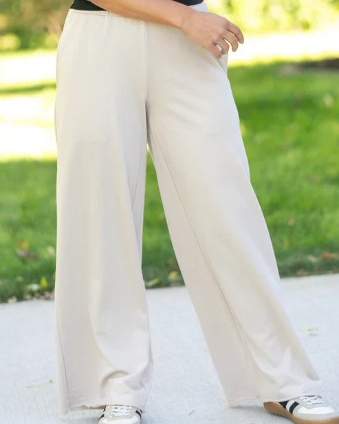 Relaxed Wide Leg Sweatpants
